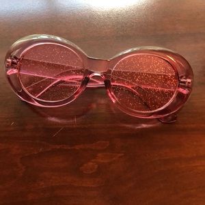 Pink Clout Sunglasses